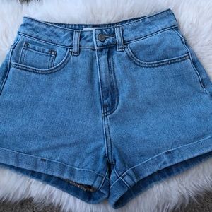 PacSun Amber Denim Mom Shorts